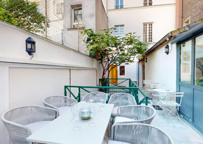 paris 17e terrasse commune colocataires